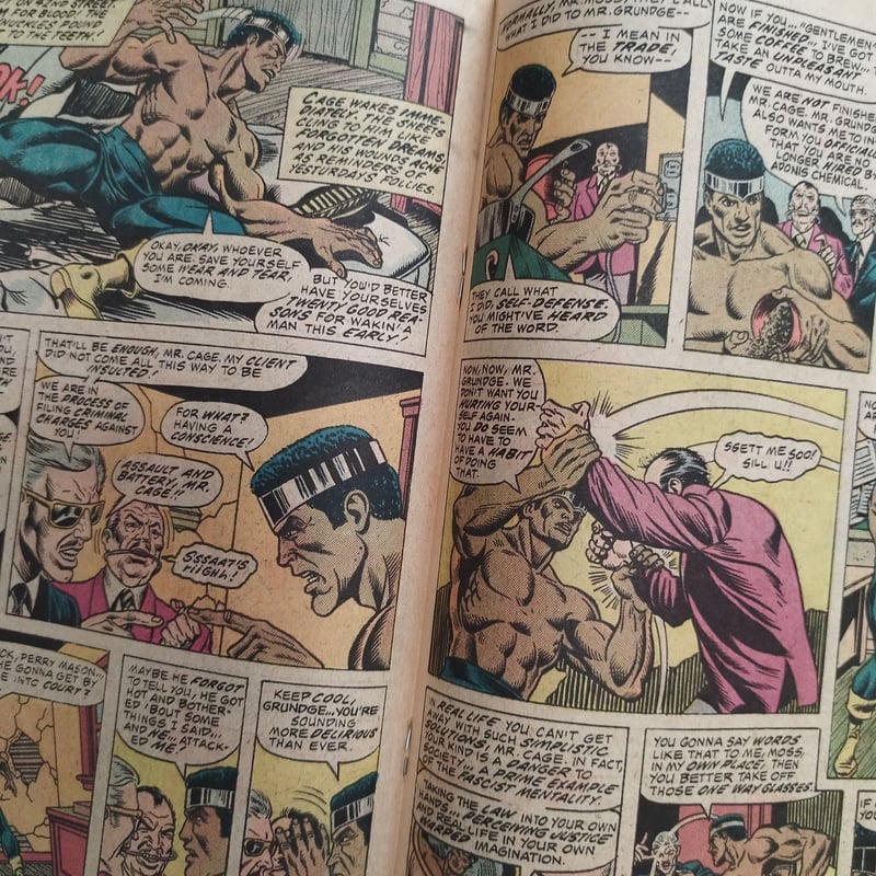 LUKE CAGE POWER MAN』マーベル・コミック70s黒人ヒーロー | 古書
