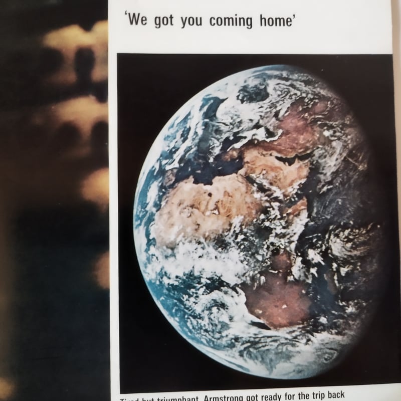 LIFE TO THE MOON AND BACK】 アポロ11号月面着陸特別号 スペース・