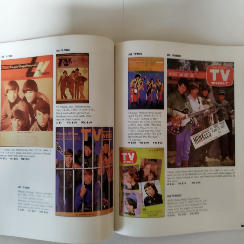 THE MONKEES Collectibles Price Guide』モンキーズ60sお THE MONKEES Collectibles Price Guide』モンキーズ60sお