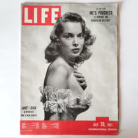 『LIFE 』1951年7月30日号　ジャネット・リー表紙 惹き込まれるこの時代のハリウッド・ビューティー