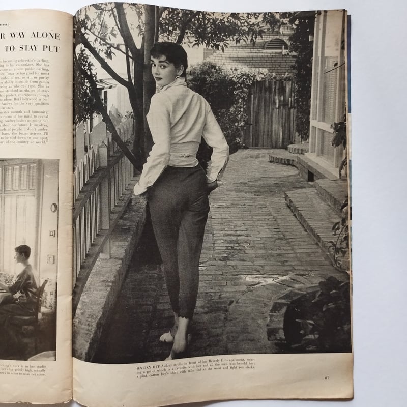 激レアですオードリーヘップバーン表紙