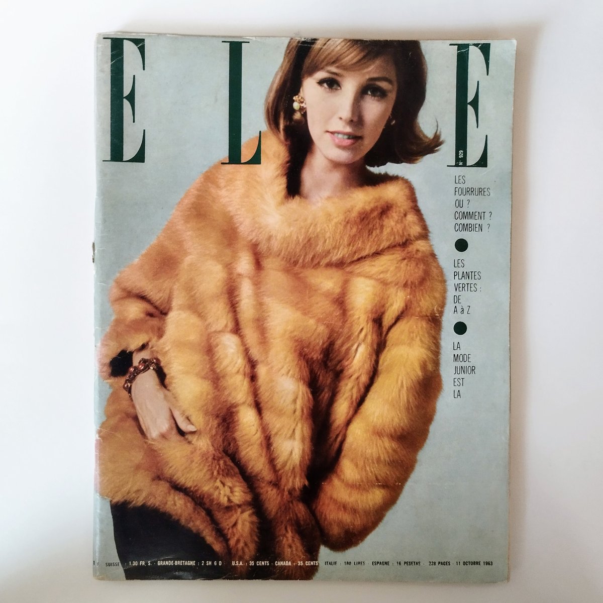 ELLE』1963年5冊セット 紙面から漂う60s仏カルチャー | 古書