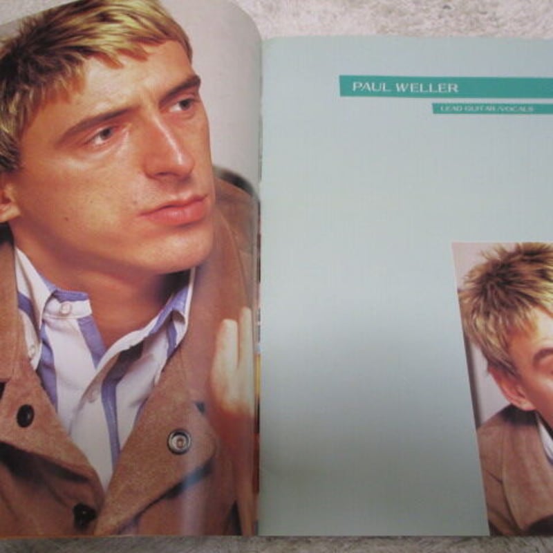 THE STYLE COUNCIL スタイルカウンシル UK ツアーパンフ ザ・スタイル・カウンシル：THE STYLE COUNCIL / MY EVER CHANGING