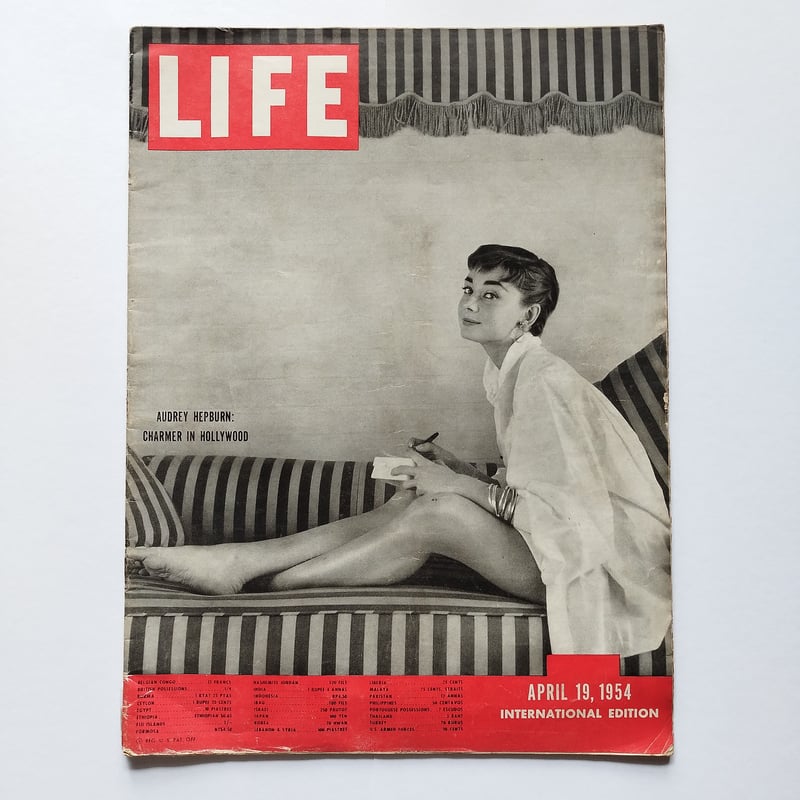 LIFE誌 1953年12月7日号 古書 洋書 美品 オードリー・ヘプバーン LIFE