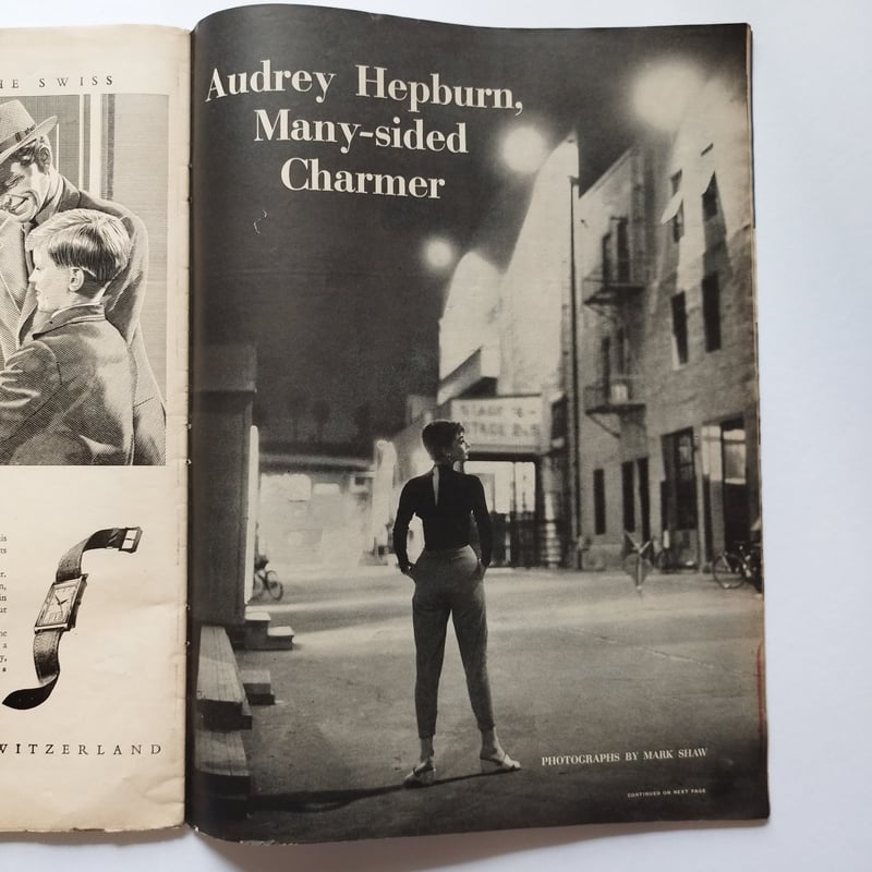 LIFE 』1954年4月19日号 オードリー・ヘプバーン表紙 額装に最適