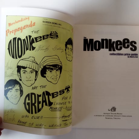『THE MONKEES Collectibles Price Guide』モンキーズ60sお宝コレクション！