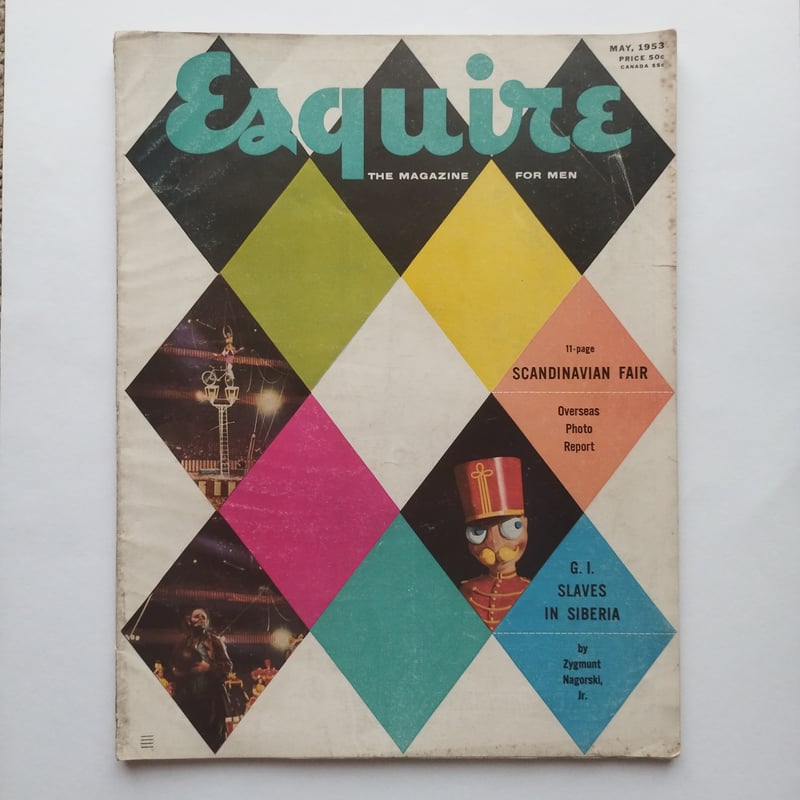 Esquire（エスクァイア）』May,1953 50sスカンジナビアデザイン特集