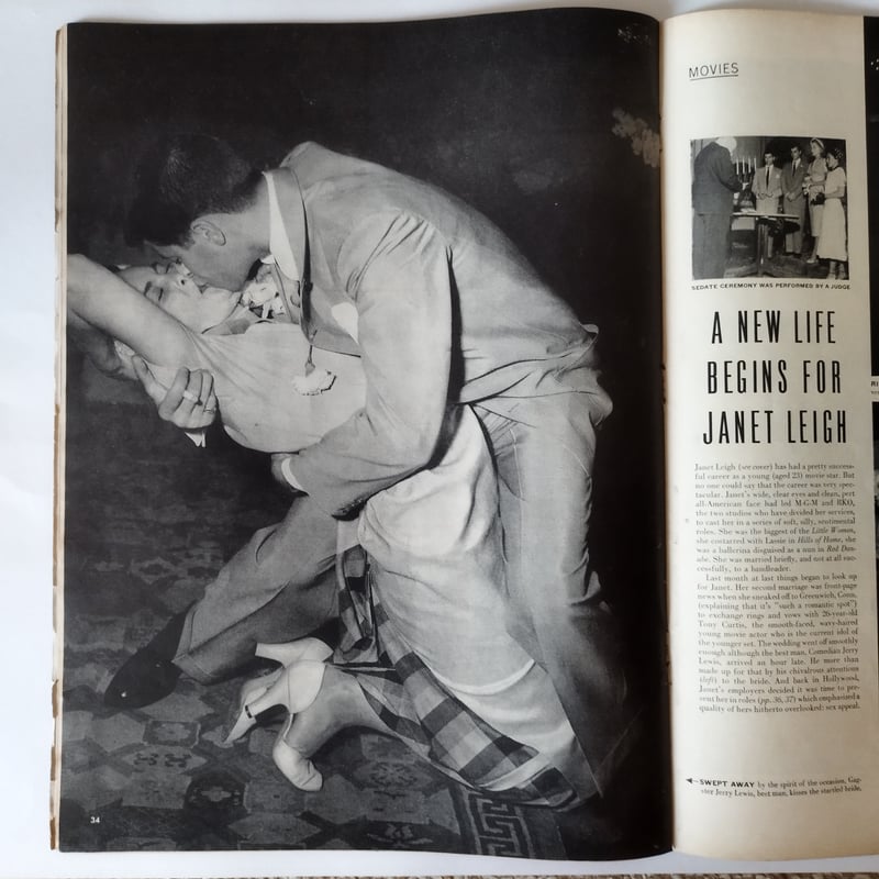 LIFE 』1951年7月30日号 ジャネット・リー表紙 惹き込まれるこの時代の