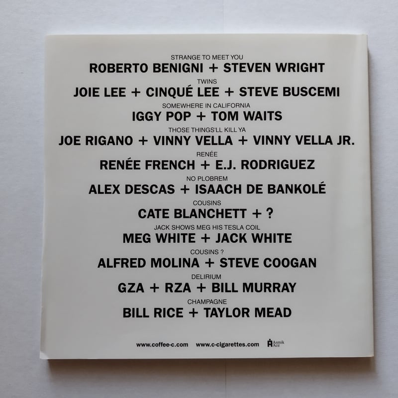 COFFEE AND CIGARETTES』映画 コーヒー・アンド・シガレッツ 当時もの