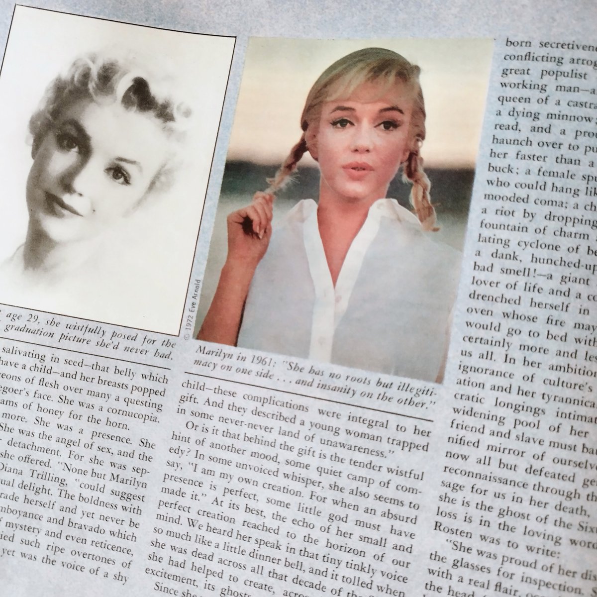 JOURNAL MARIYN MONROE by NORMAN MAILER 】 ノーマン・