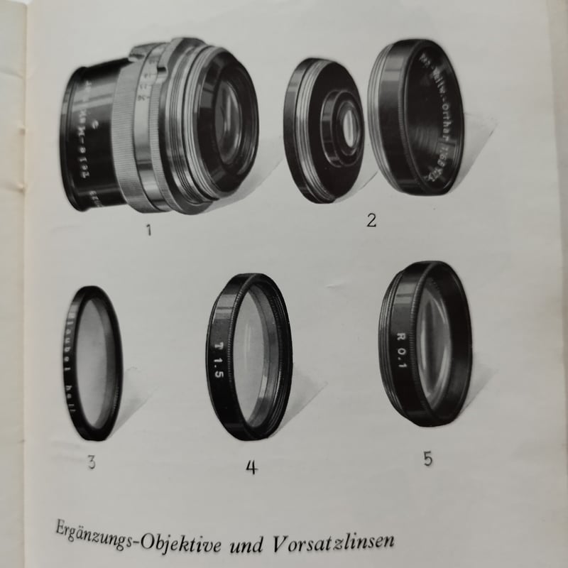 Plaubel MakinanⅡ』1930年代当時のパンフ紙もの モノクロ写真の極北