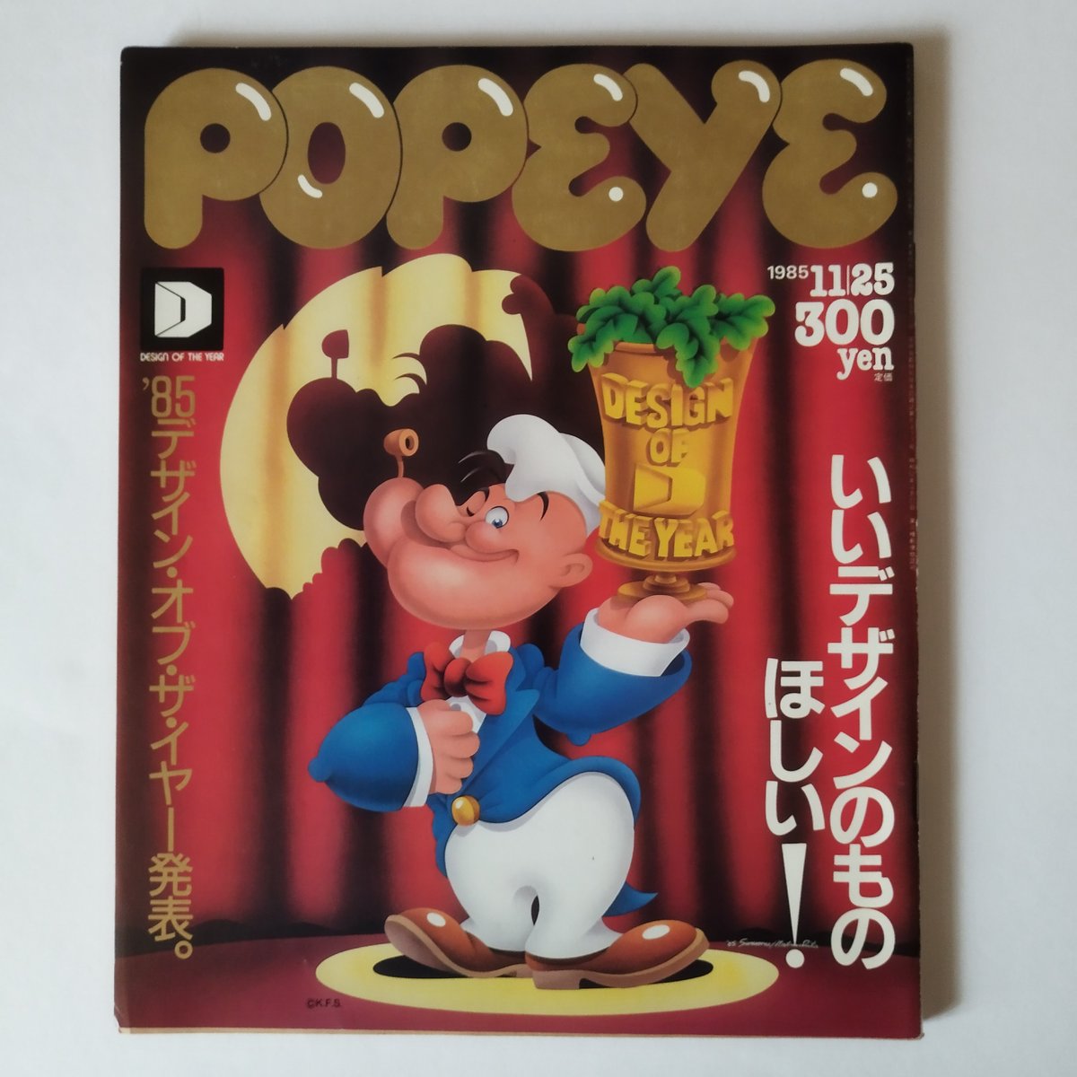 雑誌POPEYE・ポパイ 1985年（NO.204 ~213）10冊揃いセット！今