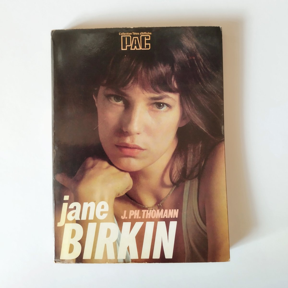 Jane Birkin】 J.PH.THOMANN 70年代ムード薫るバーキンの希少な一冊！
