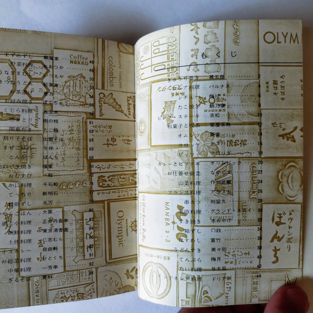 大阪の味』 佐藤哲也著 カラーブックス 昭和43年の大阪キタ・ミナミへ