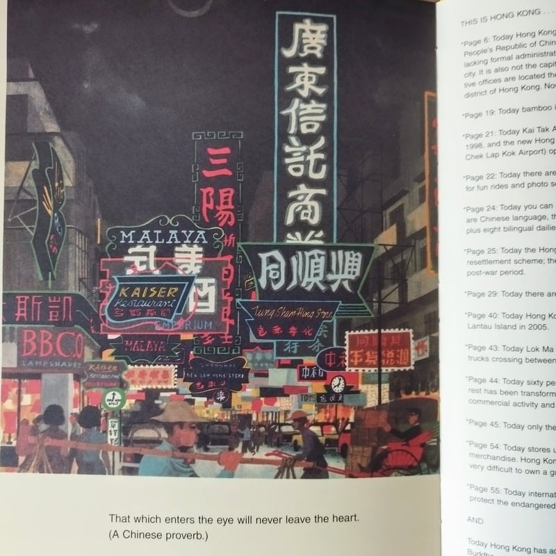 THIS IS HONG KONG】 ミロスラフ・サセック 世界中でここだけしかない