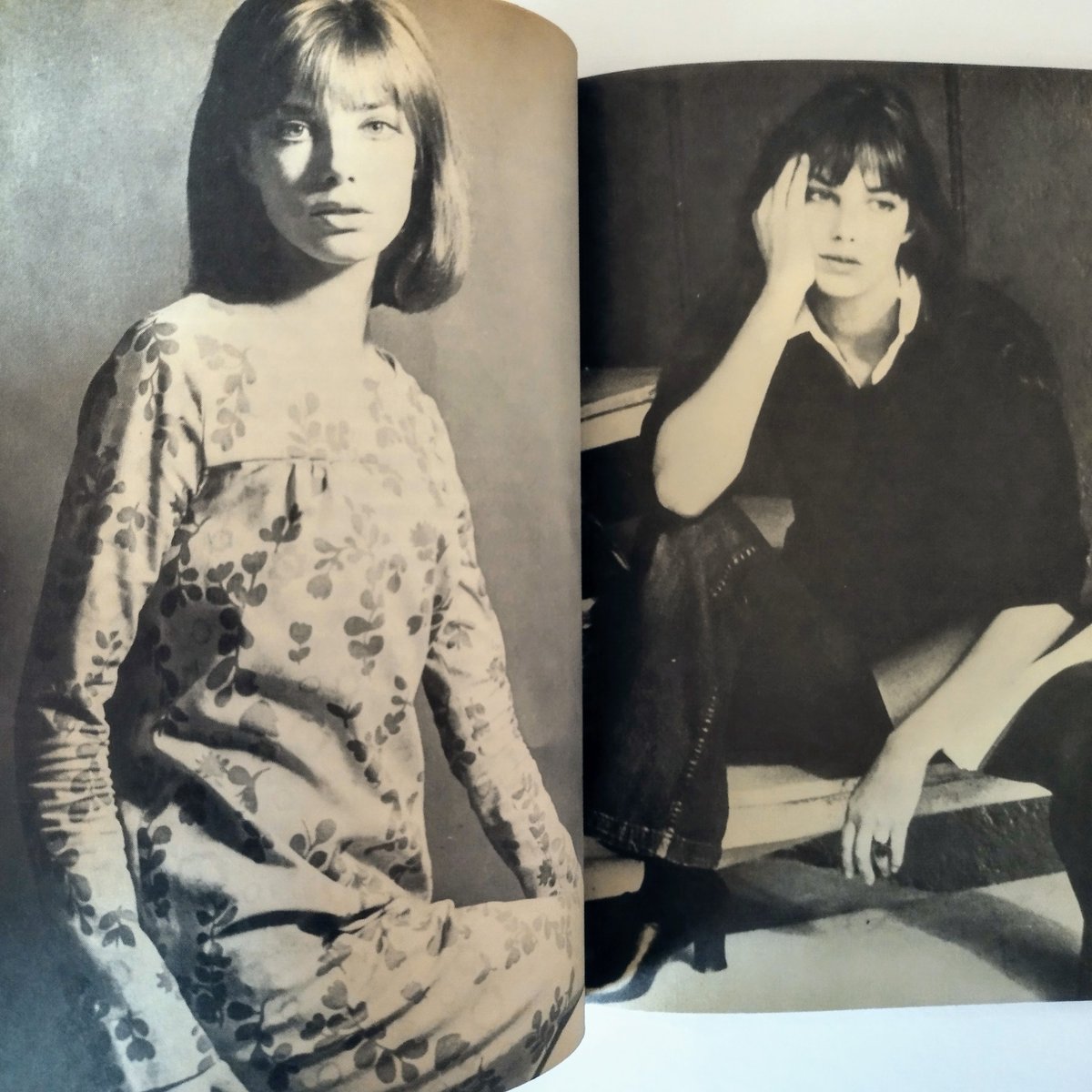 Jane Birkin】 J.PH.THOMANN 70年代ムード薫るバーキンの希少な一冊！