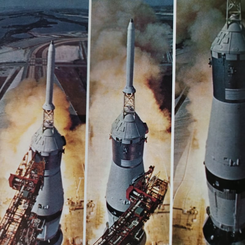 LIFE TO THE MOON AND BACK】 アポロ11号月面着陸特別号 スペース・