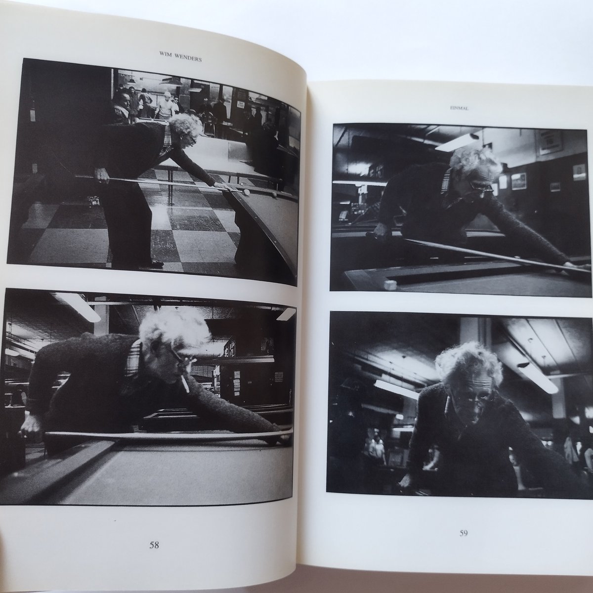 初版本　EINMAL ヴィム・ヴェンダース写真集　ドイツ版 WIM WENDERS EINMAL』Bilder und Geschichten ヴィム・
