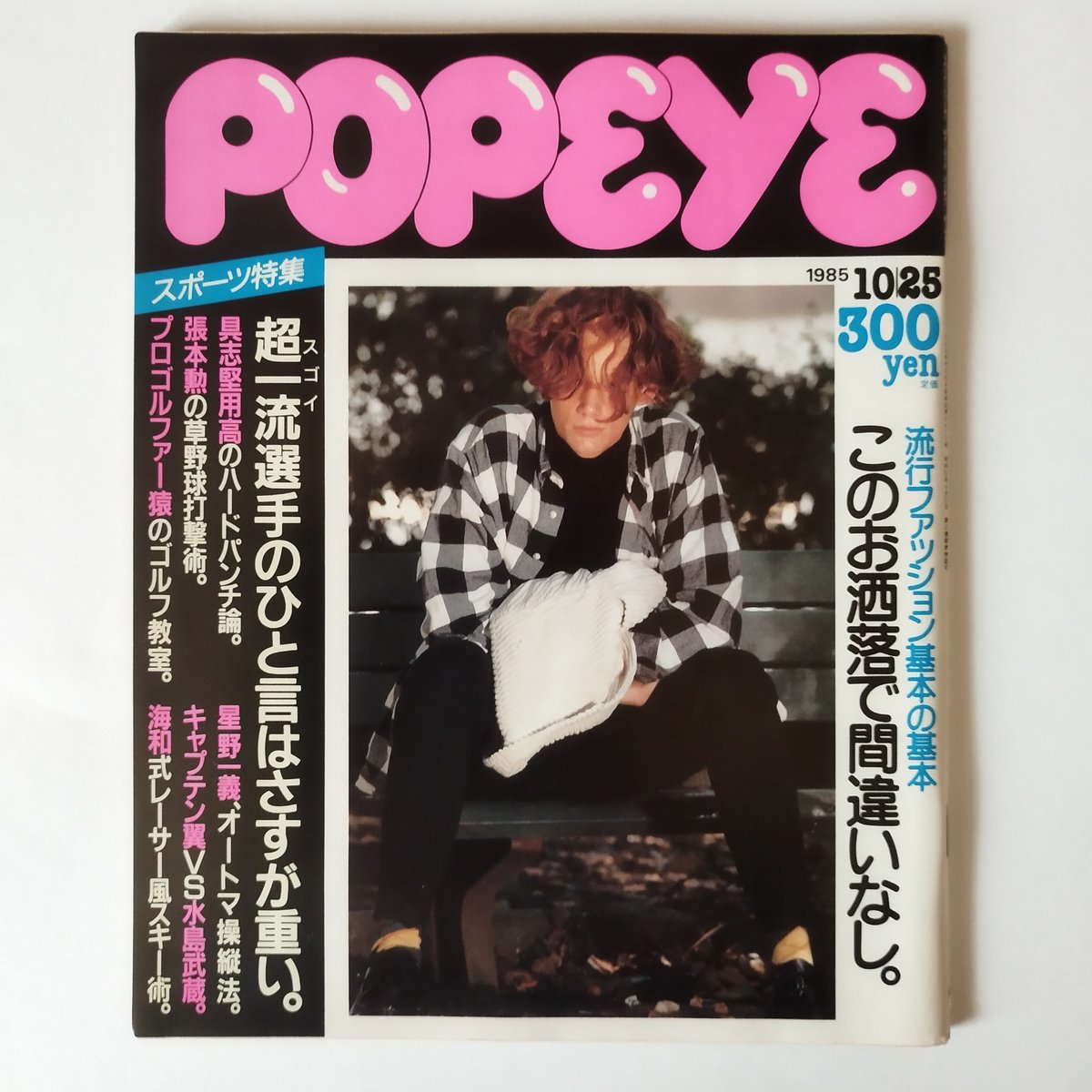 雑誌 POPEYE・ポパイ 1985年（NO.204 ~213）10冊揃い
