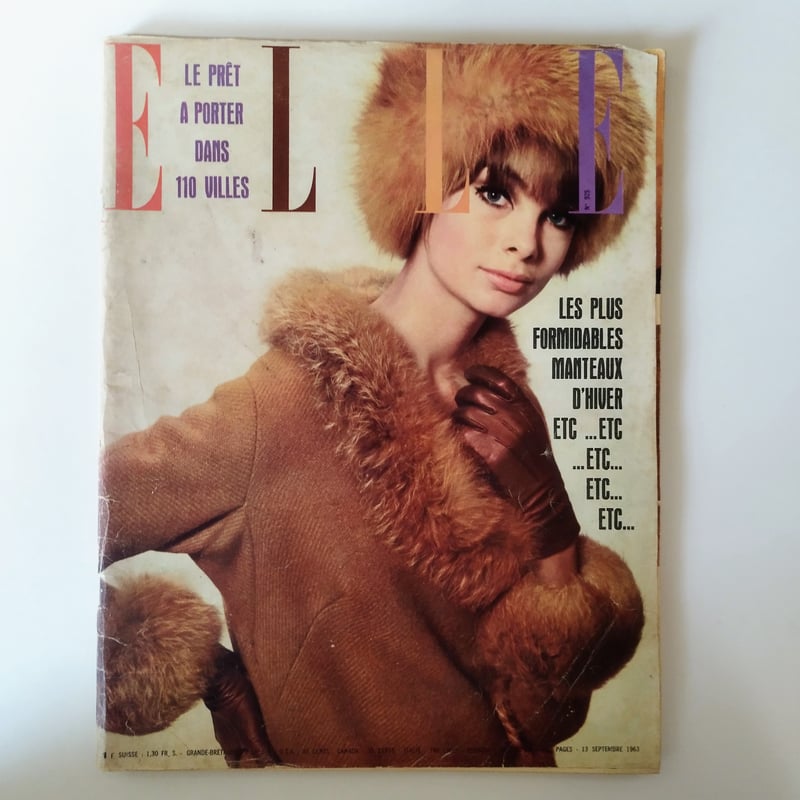 ELLE』1963年5冊セット 紙面から漂う60s仏カルチャー | 古書