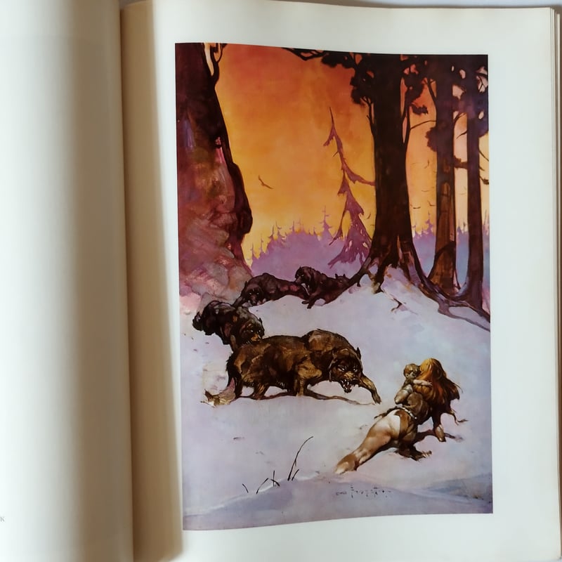 THE FANTASTIC ART OF FRANK FRAZETTA』 フラゼッタ筋肉美の