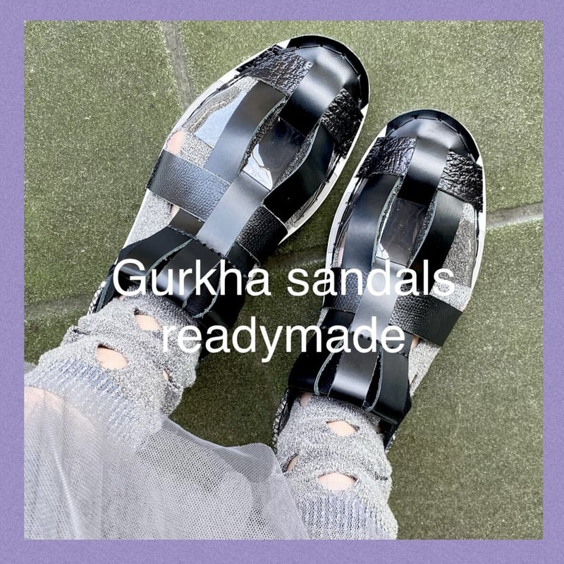 lopershoesオーダー Gurkha sandals | panda & alpaca