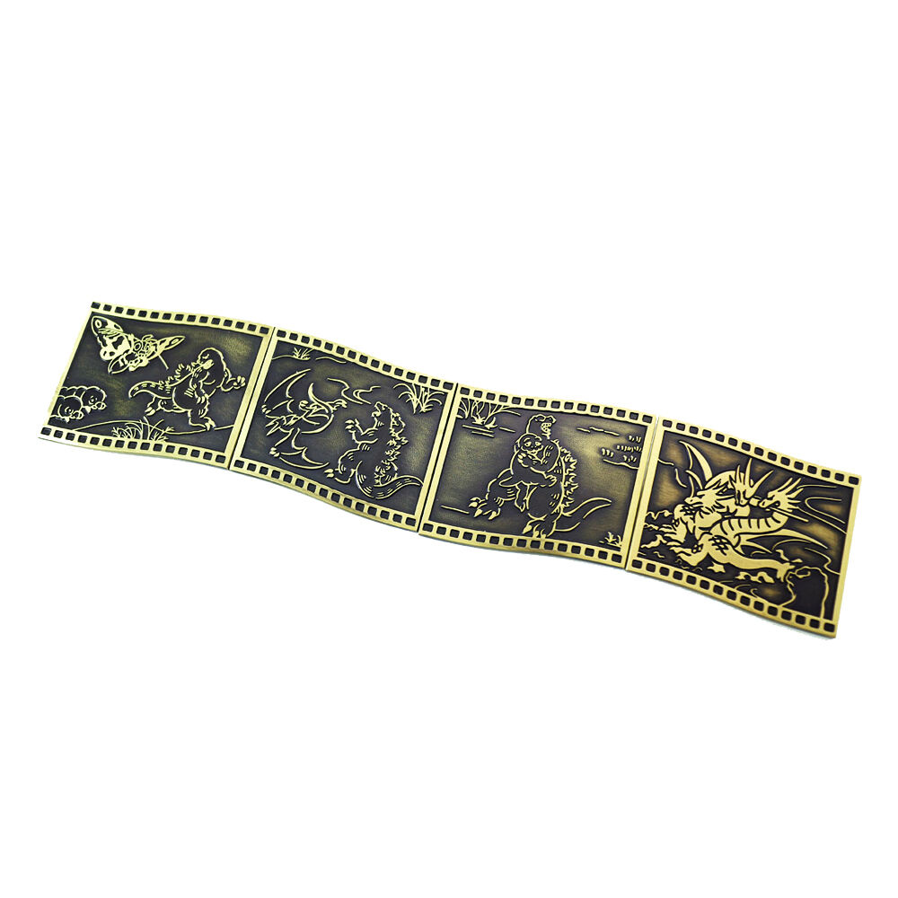 ゴジラvs京都 怪獣戯画コレクションピン ゴジラVSキングギドラ