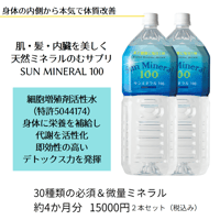 サンミネラル100(2本セット)  送料無料