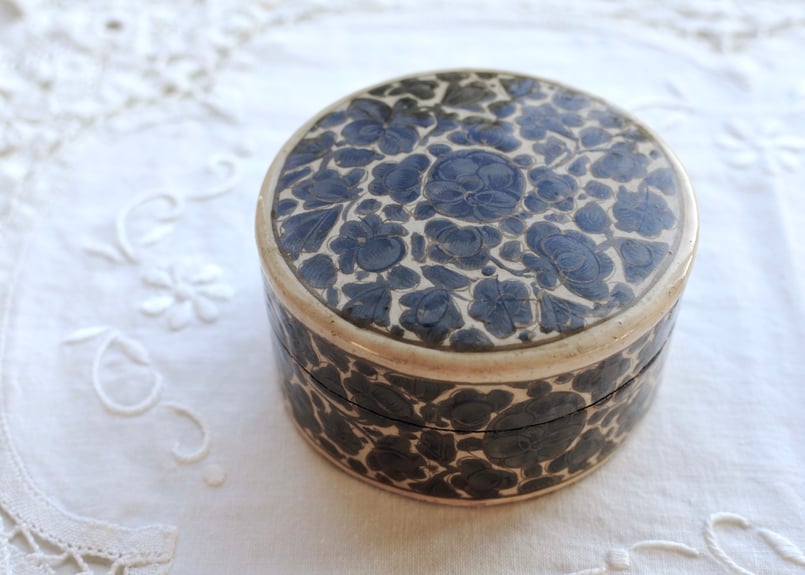 ペーパーマッシュボックス Paper mashe / Handmade in India |