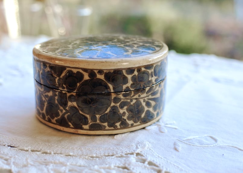 ペーパーマッシュボックス Paper mashe / Handmade in India |