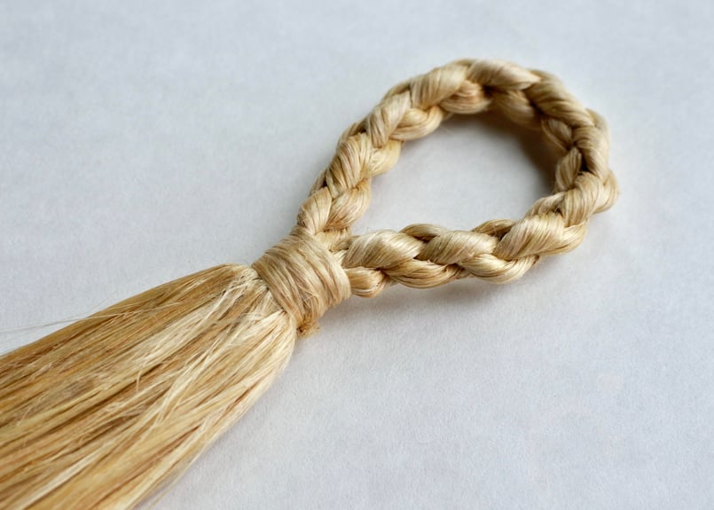 精麻飾 太編み / Hand made by MUSUBI☆Store | tomoshi