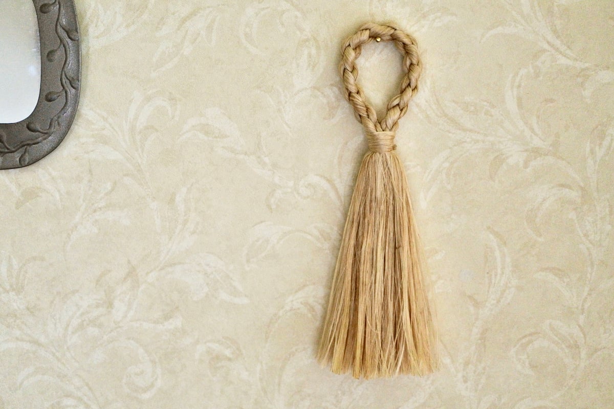 精麻飾 太編み / Hand made by MUSUBI☆Store | tomoshi