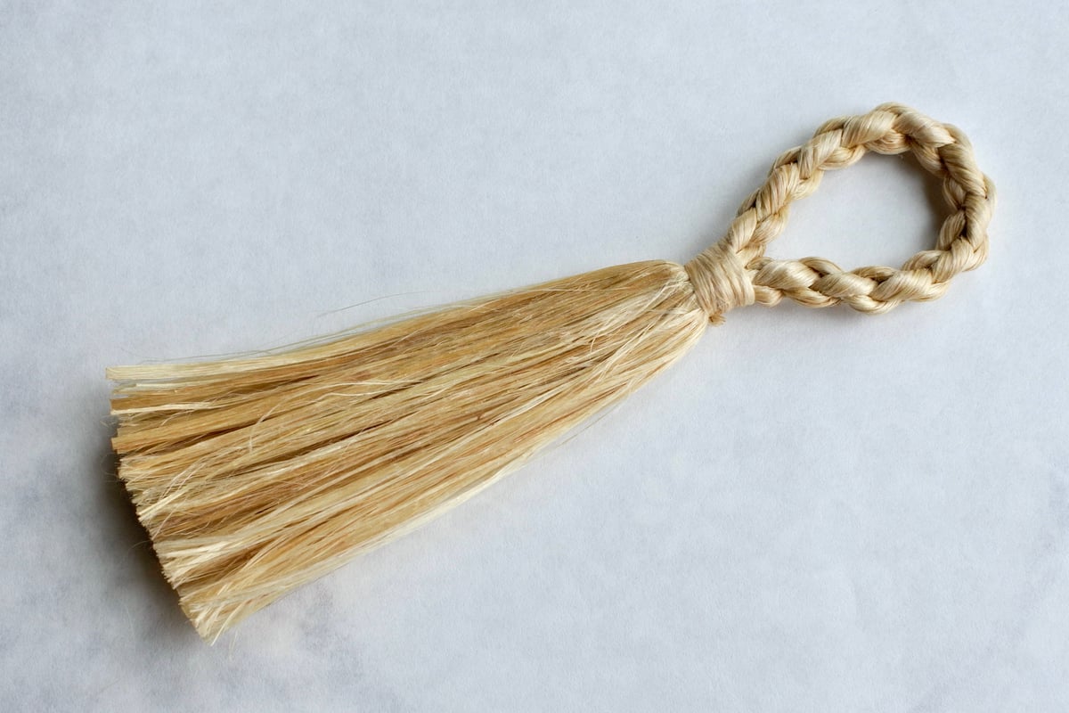 精麻飾 太編み / Hand made by MUSUBI☆Store | tomoshi