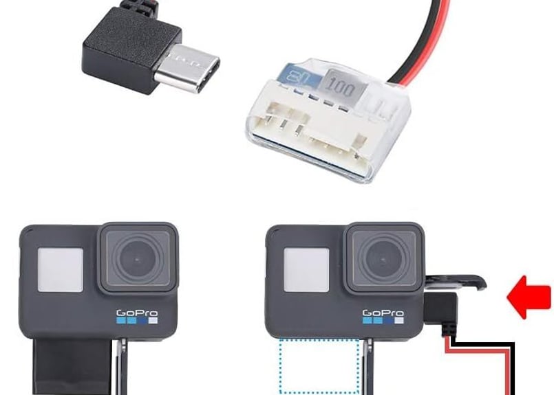 GoPro Hero7 本体と充電ケーブル Amazon.com : BoxWave Cable Compatible with GoPro Hero 7 Black