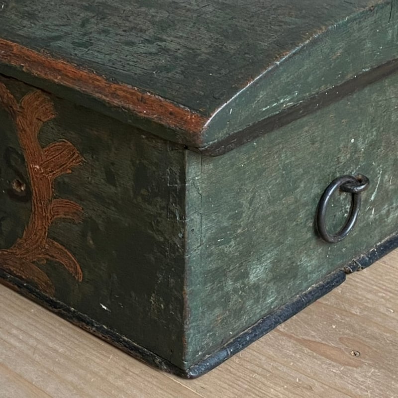 スウェーデン 古い木箱 【公式通販】