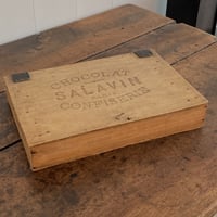 皮の蝶番の CHOCOLAT BOX