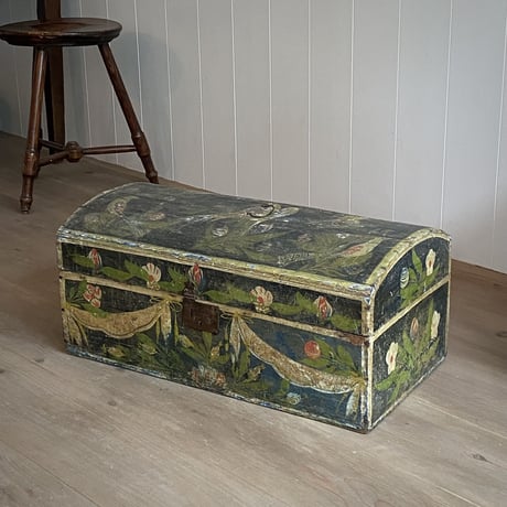 美品　桐箱　木箱　天然木　無垢　蓋付　レトロ　アンティーク　希少 398-8.jpg
