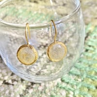 天然石ピアス〔ジルコン〕