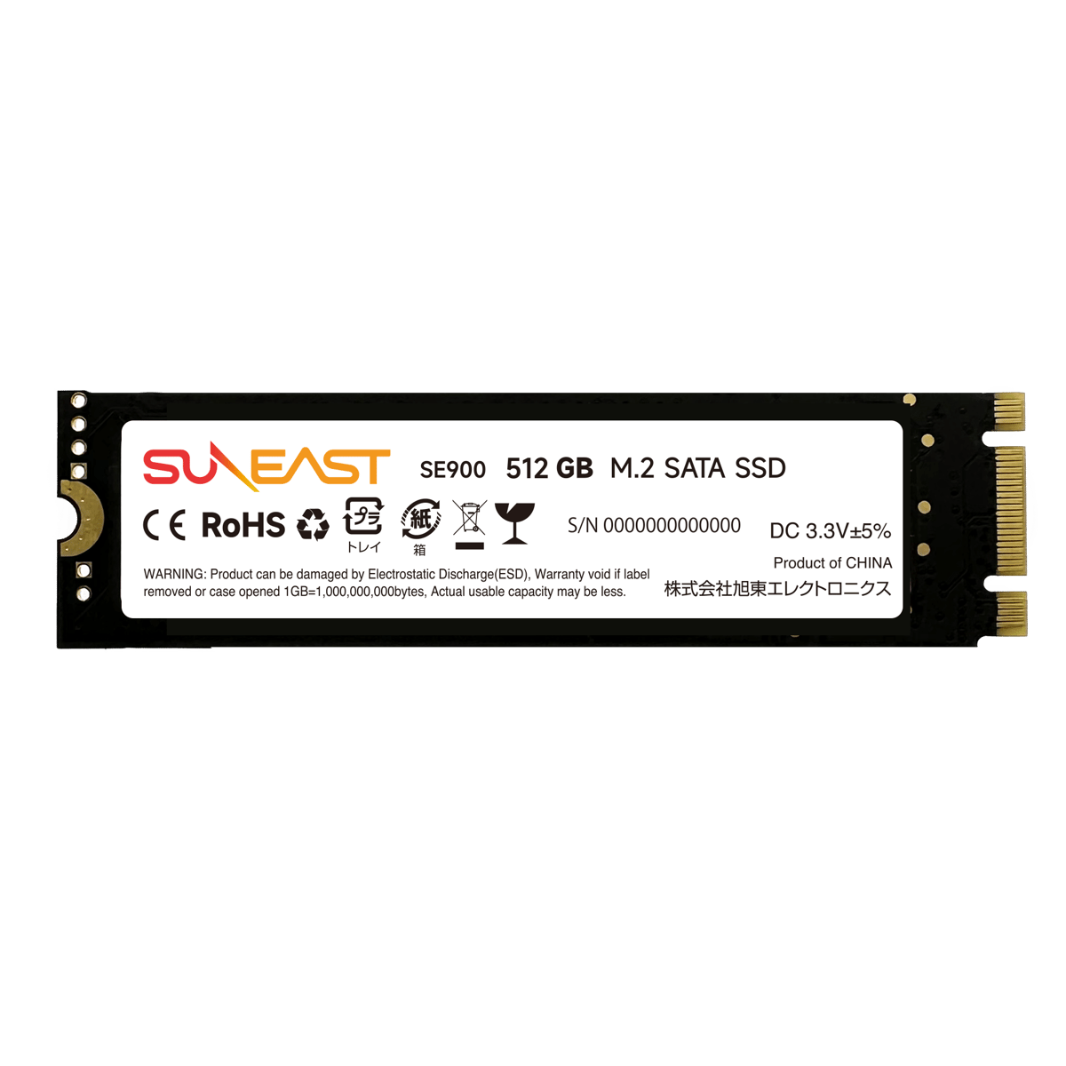 M.2 SATA SSD 512GB SE900M2SA-512G
