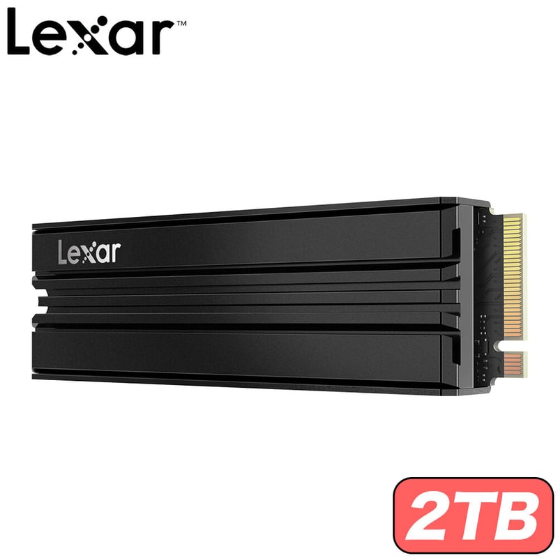 Lexar(レキサー) NVMe SSD PCIe Gen 4×4 2TB ヒートシンク付 国...