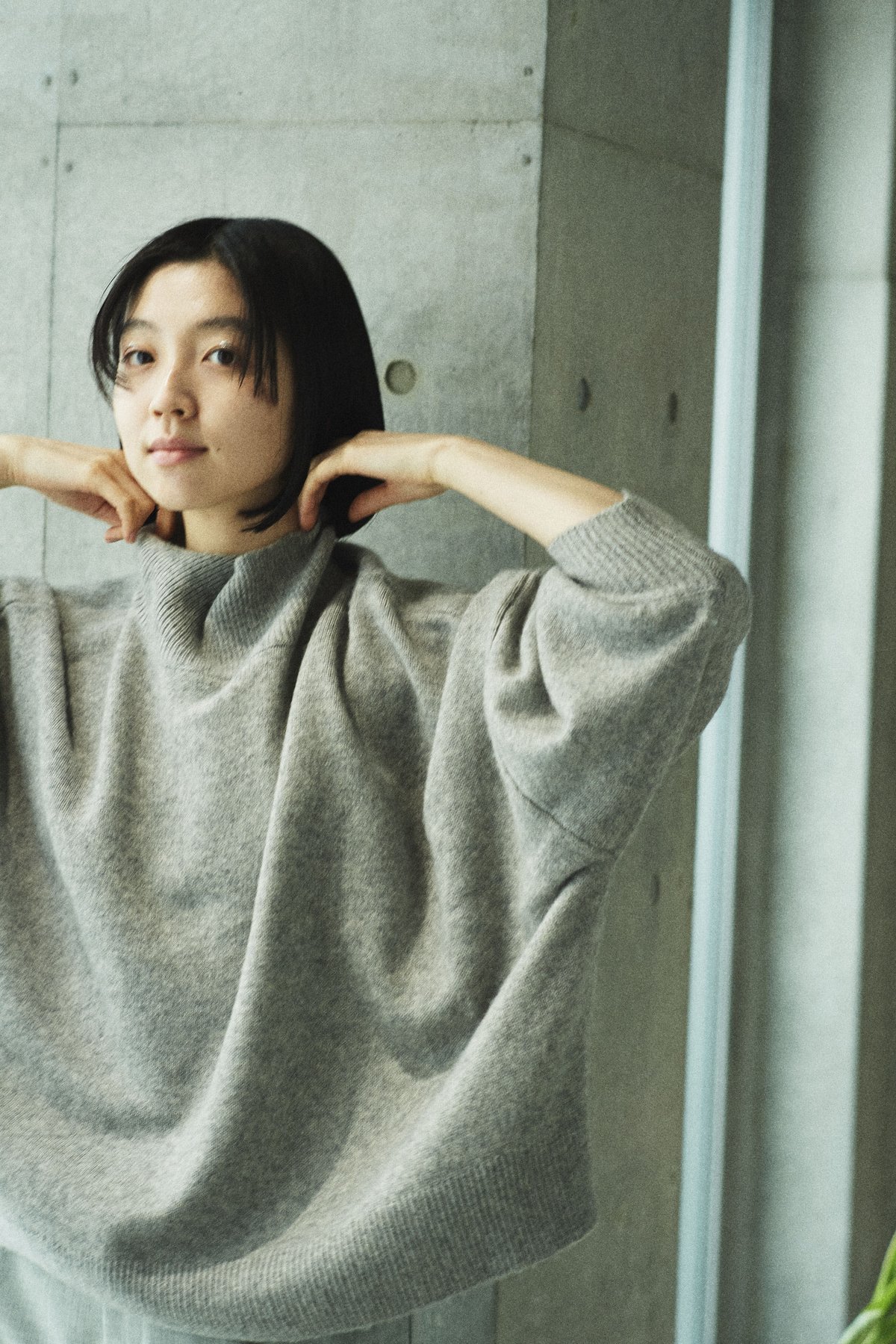 ウールカシミア7G ハーフジップPO | LOVE by MarchAprilMay - トップス 