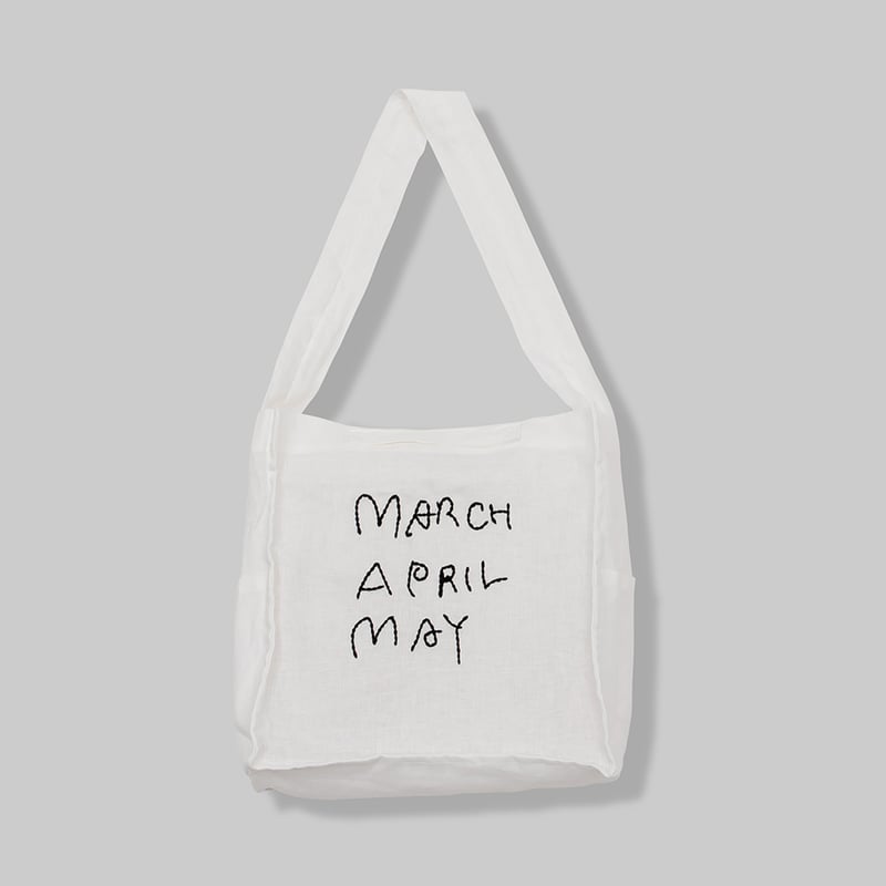 MARCHAPRILMAY リネンショルダーバック13L MOMO リネンショルダー