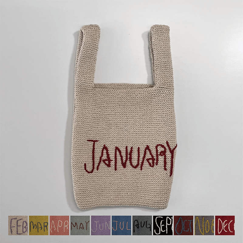 monthly knit bag マンスリーニットバッグ | LOVE by MarchApr...