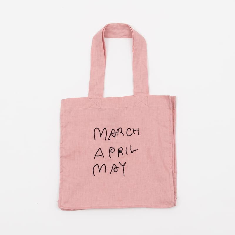 MarchAprilMay 赤 エコバッグ MarchAprilMay 赤 エコバッグ