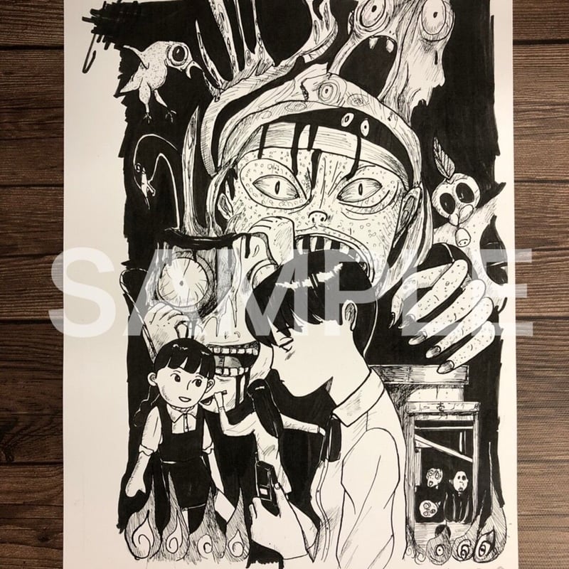 ファーストコピーセット：B（KP02）【華倫変 没後20年追悼原画展