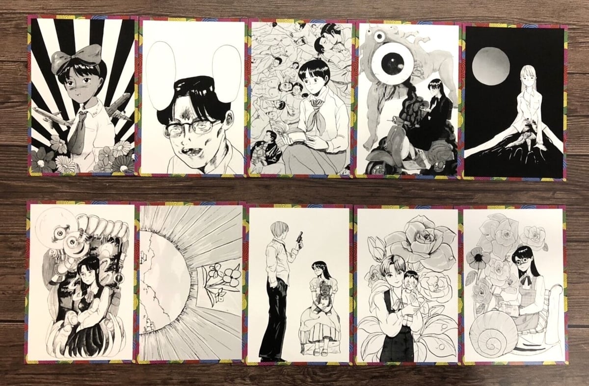 A5クリアファイル+ポストカード10枚セット（KP03）【華倫変 没後20年