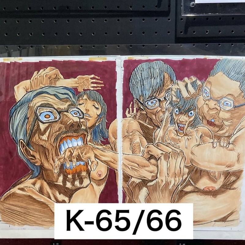 販売終了】【後期】展示原稿/直筆サイン複製原画(大)(JHS01)【羽生生純