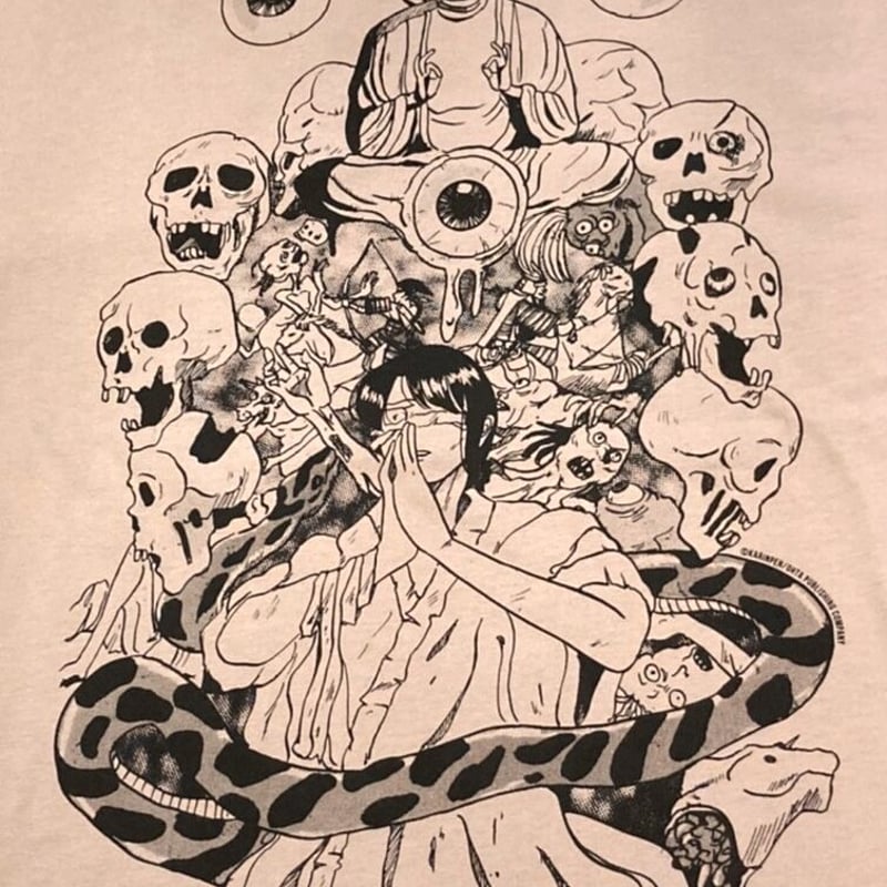 Tシャツ『桶の女』（KP13）【華倫変 没後20年追悼原画展】 | MOMOMO! STORE
