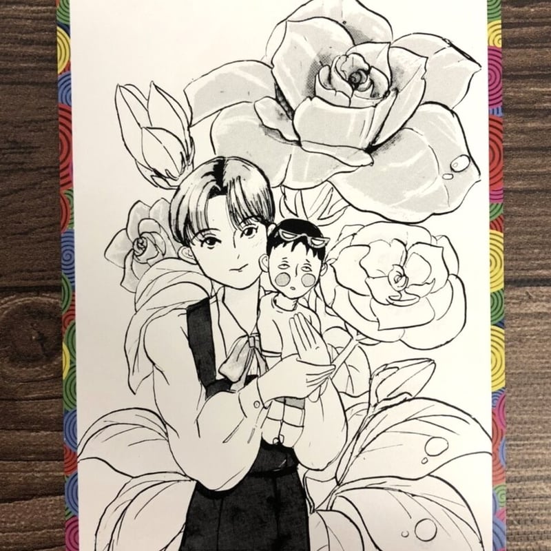 A5クリアファイル+ポストカード10枚セット（KP03）【華倫変 没後20年