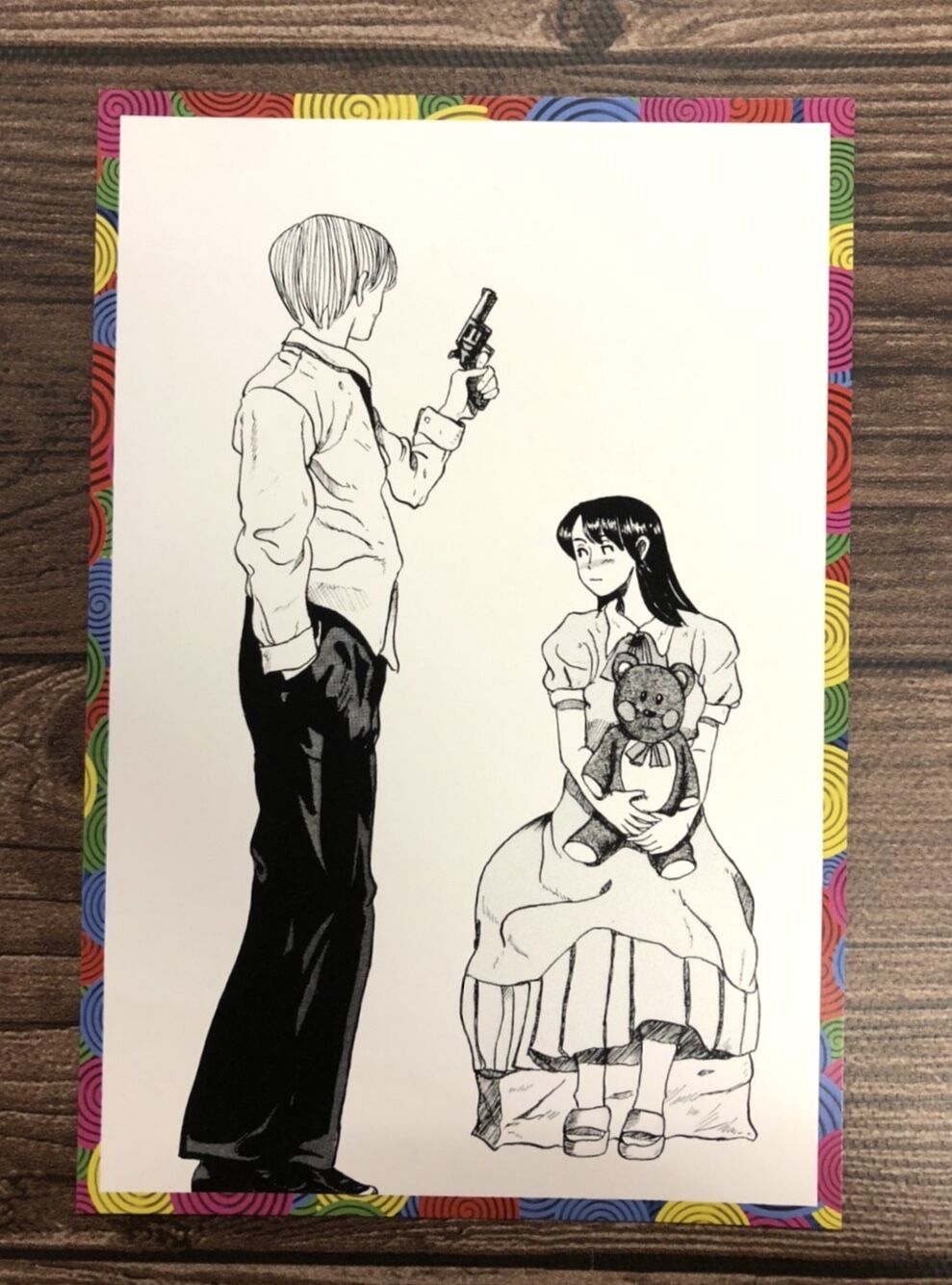 A5クリアファイル+ポストカード10枚セット（KP03）【華倫変 没後20年